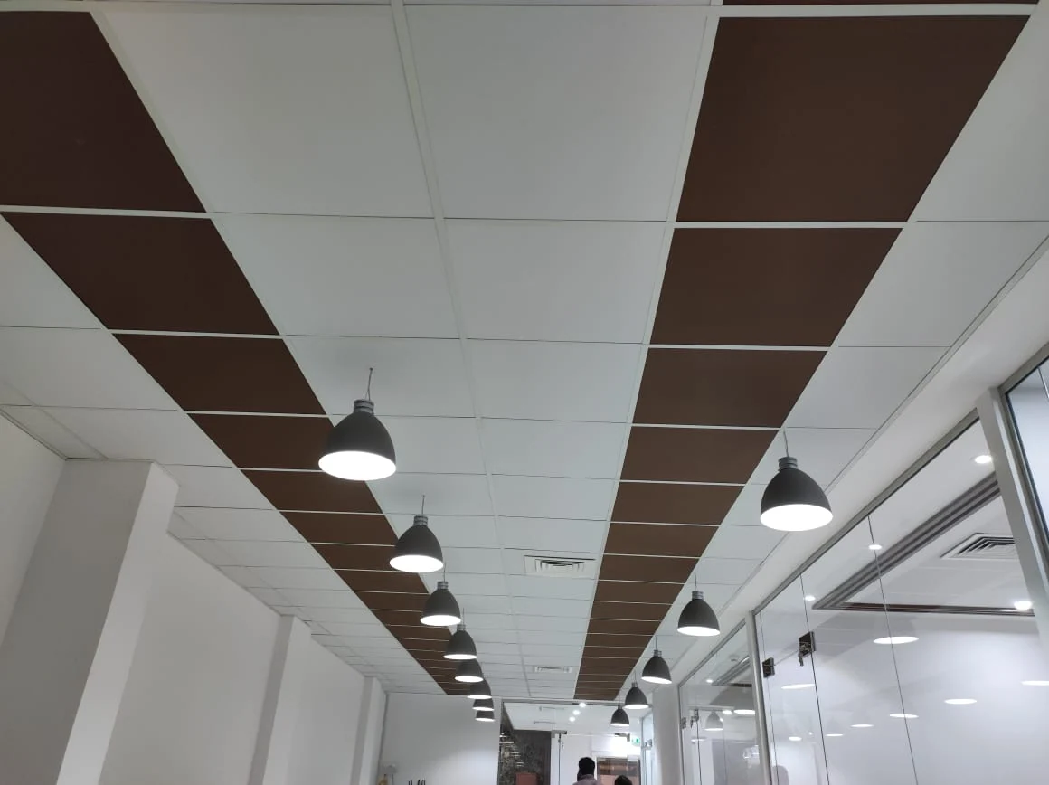 Open Office Ceiling — Takween interior fit-out work