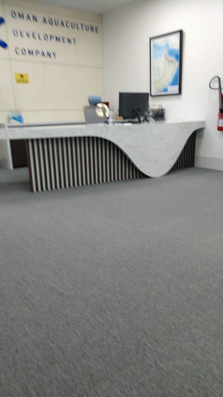 Reception Desk — Takween interior fit-out work