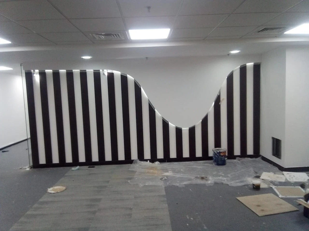 Feature Wall — Takween interior fit-out work