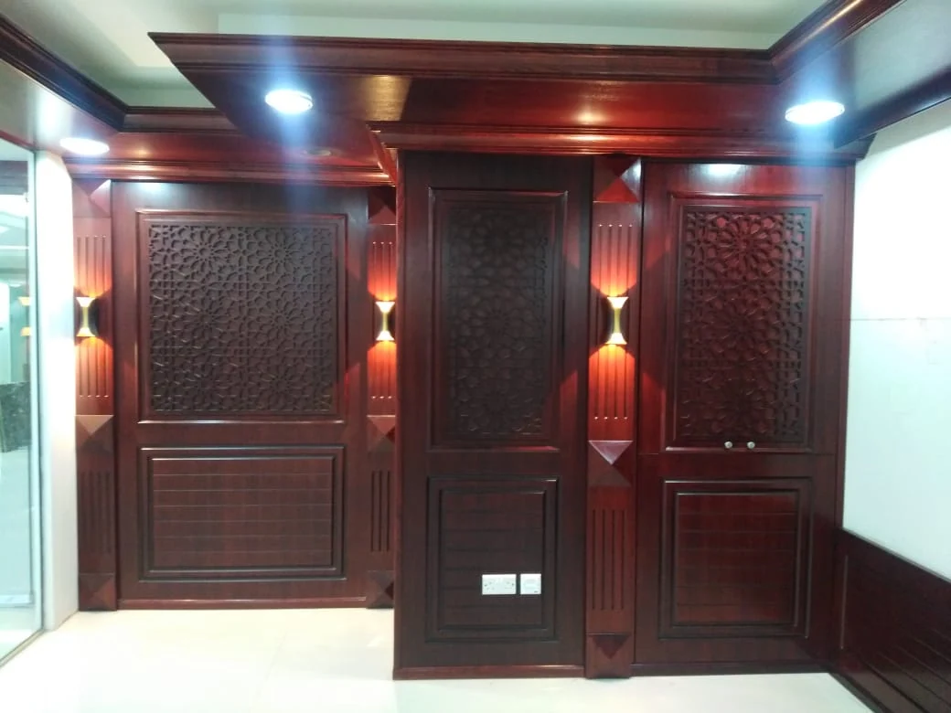 Majlis Woodwork — Takween interior fit-out work